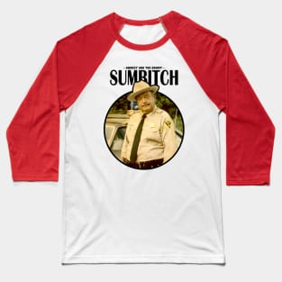 SUMBITCH POLICE BLACK Baseball T-Shirt